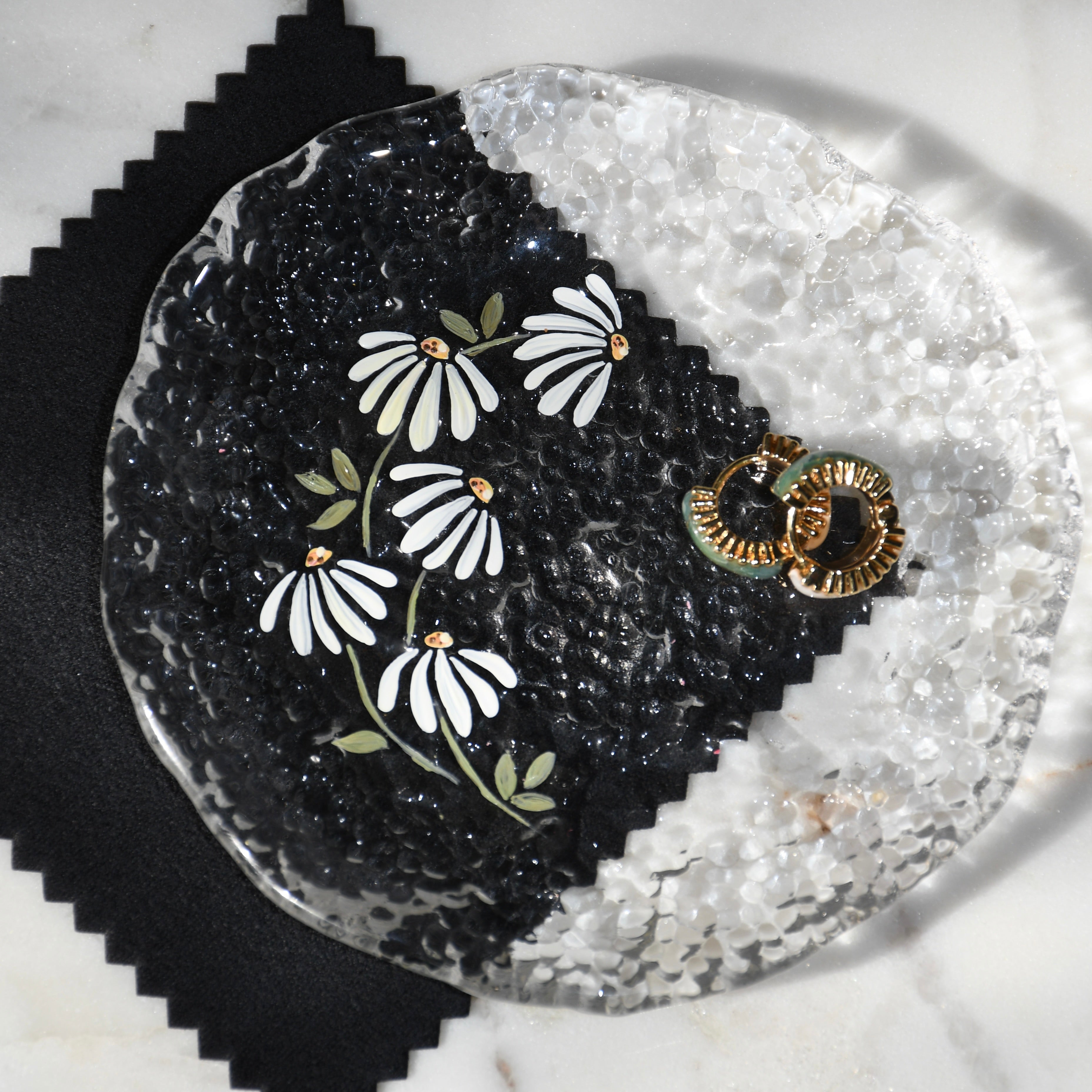 Hand-Painted Jewelry Dish