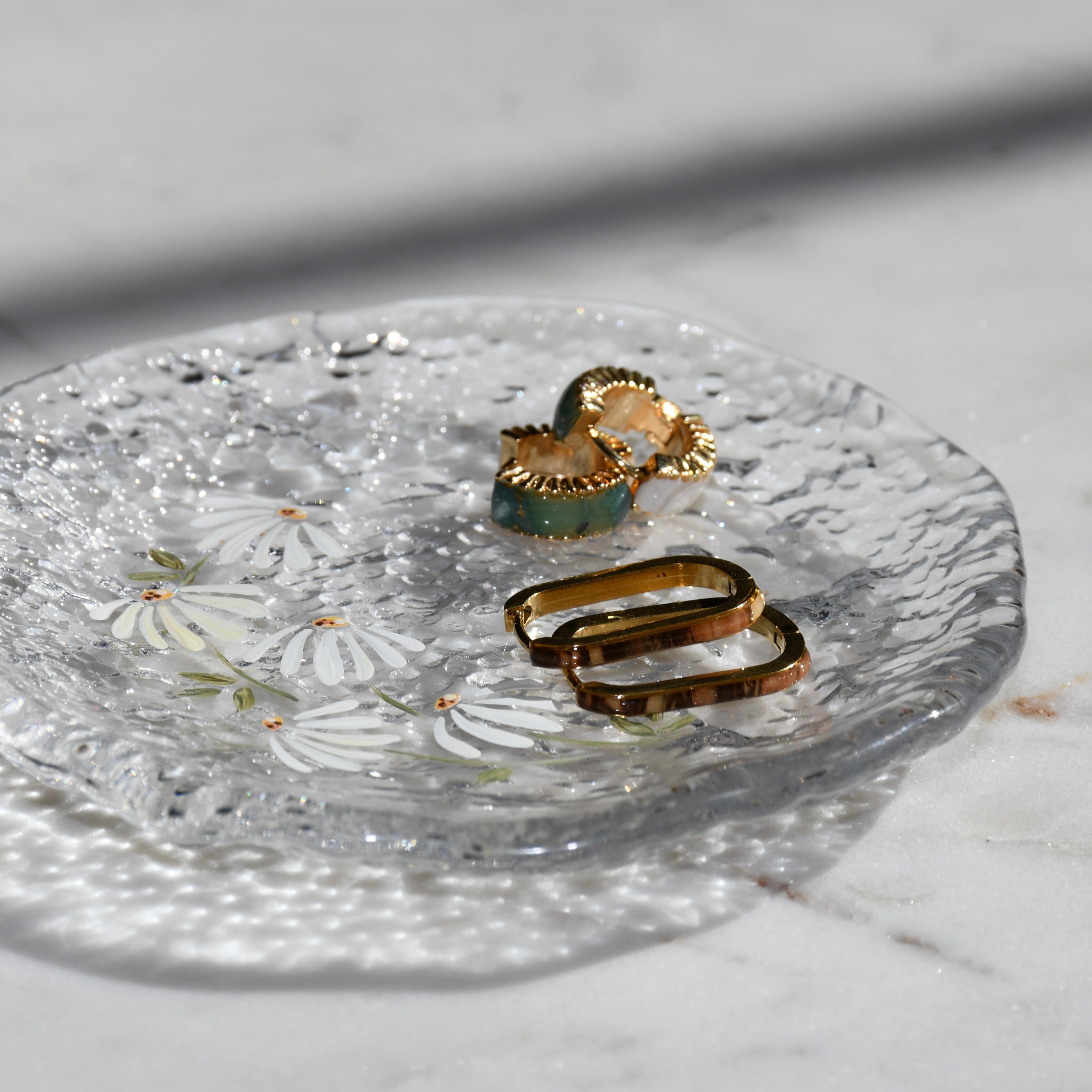 Hand-Painted Jewelry Dish