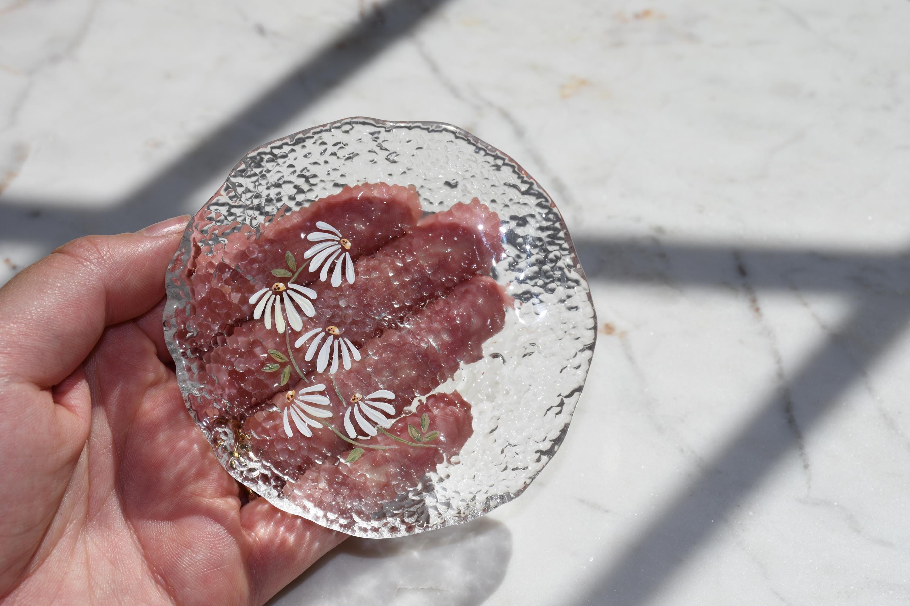 Hand-Painted Jewelry Dish